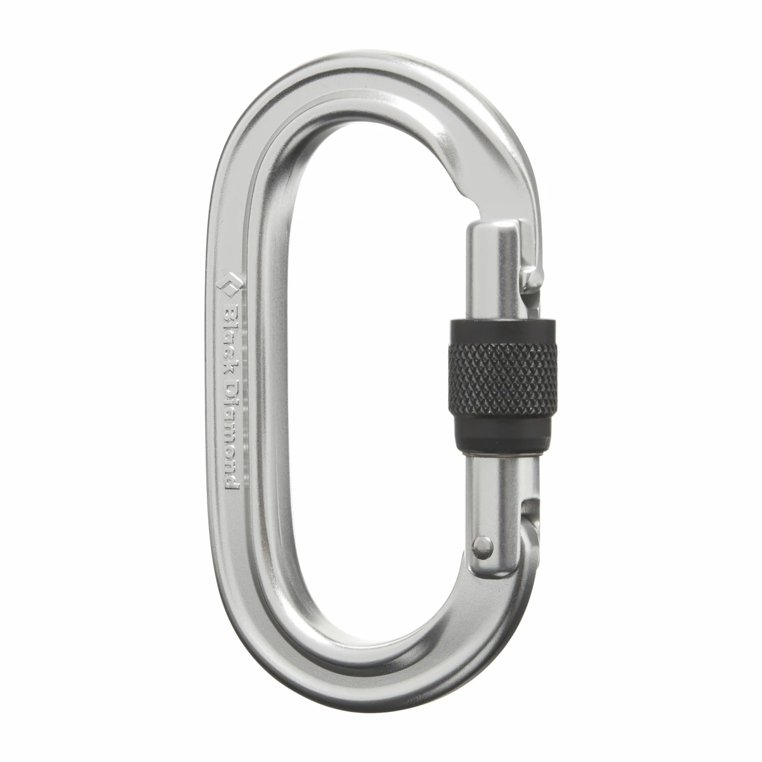 Black Diamond Oval Screwgate Carabiner 4 Black Diamond Oval Screwgate Carabiner - Image 2