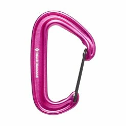 Black Diamond MiniWire Carabiner -Ropes Sales 210235 6015 miniwirecarabiner ultrapink rsz 55937.1650494806