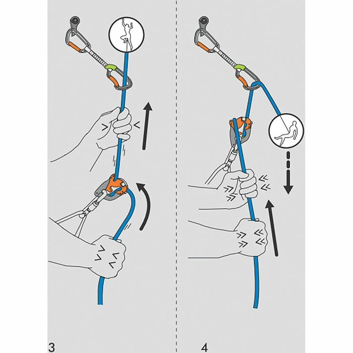 Climbing Technology Click-Up+ Belay Device & HMS 8 Climbing Technology Click-Up+ Belay Device & HMS - Image 6