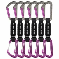 DMM Shadow / Spectre Hybrid Quickdraw 12cm - 6 Pack -Ropes Sales c63 13569 a301 358pr 12p6 shadow spectre hybrid quickdraw 6pack titanium purple rsz 57192.1647366593