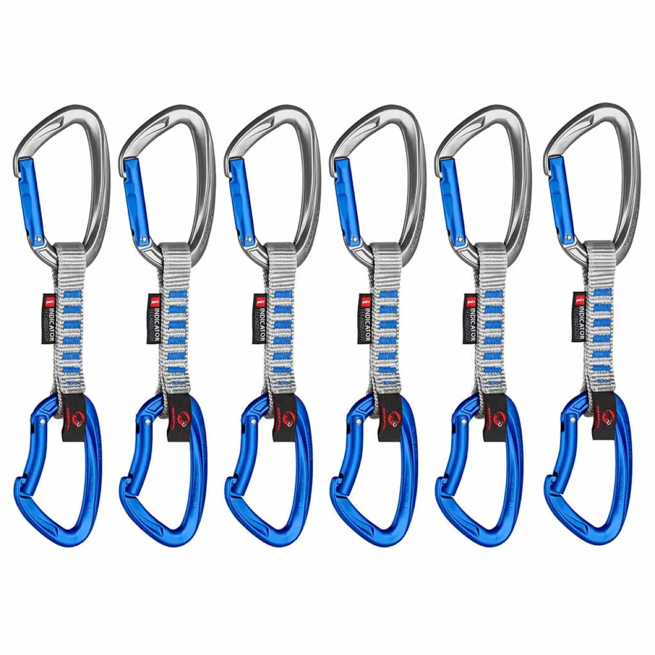 Mammut Crag Keylock 10 Cm Indicator Quickdraw - 6-Pack 3 Mammut Crag Keylock 10 Cm Indicator Quickdraw - 6-Pack