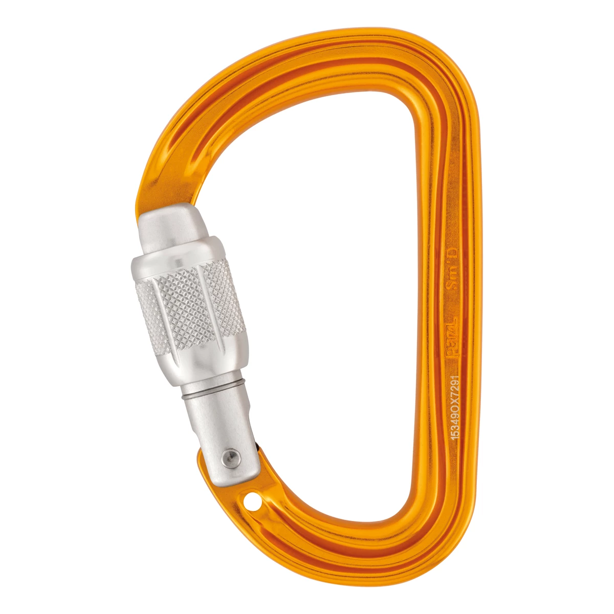 Petzl Sm'D Screw-Lock - Yellow 5 Petzl Sm'D Screw-Lock - Yellow - Image 3