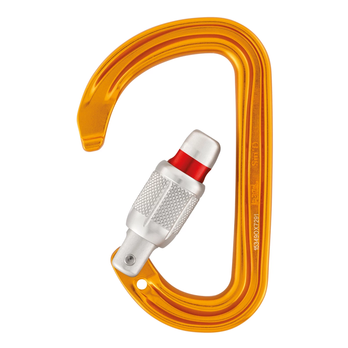 Petzl Sm'D Screw-Lock - Yellow 4 Petzl Sm'D Screw-Lock - Yellow - Image 2