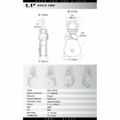 Rock Exotica Omni-Block 1.1 -Ropes Sales p54 specs 76215.1626821951
