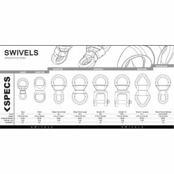 Rock Exotica Orbitor Swivel 17 Rock Exotica Orbitor Swivel -Ropes Sales swivels sizing 71383.1626821931